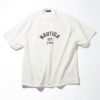 日線 NAUTICA Felt Pach Arch Logo S/S - 白