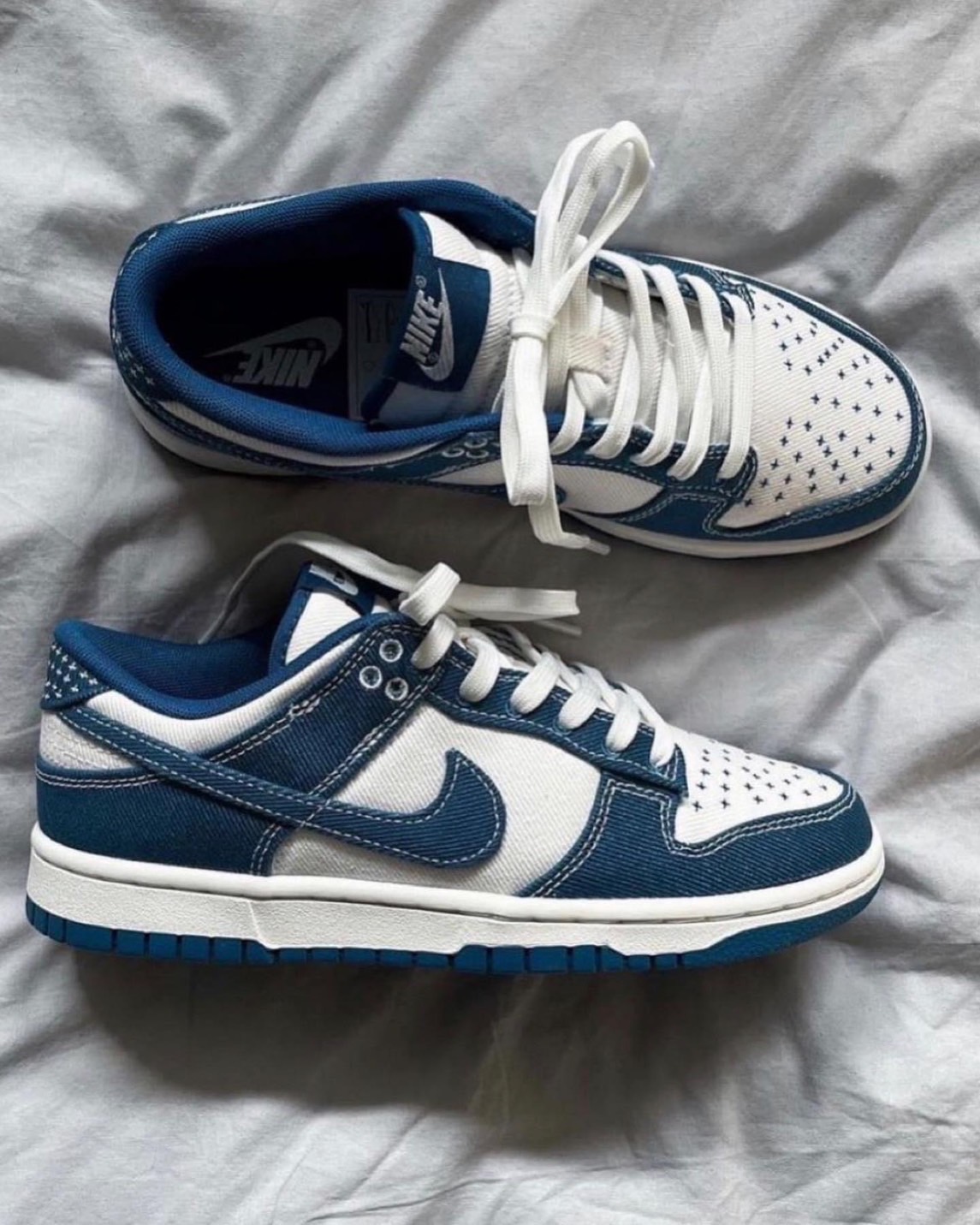 Nike dunk low 丹寧藍