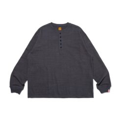 Alternative view of HUMAN MADE OVERSIZED HENLEY NECK L/S T-SHIRT