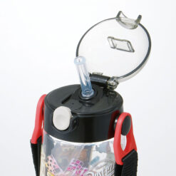 Alternative view of [Skater] Lightning McQueen Clear Water Bottle With Straw 480ml