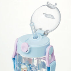 Alternative view of [Skater] Frozen Clear Water Bottle With Straw 480ml