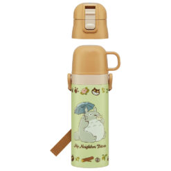 Alternative view of [Skater] Totoro 2-Way Insulated Stainless Steel Water Bottle 470ml