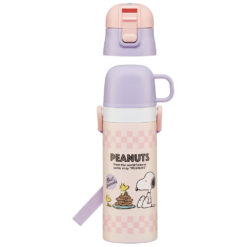 Alternative view of [Skater] Snoopy 2-Way Insulated Stainless Steel Water Bottle 470ml