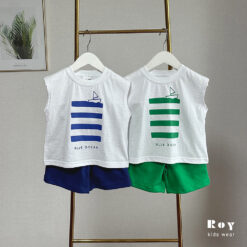 [RoyKids] Ocean Top Bottom Set