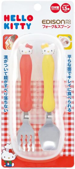 Alternative view of [Skater] Kids Spoon and Fork Set With Case