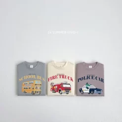 [Vivid I] Animal Car Short Sleeve T