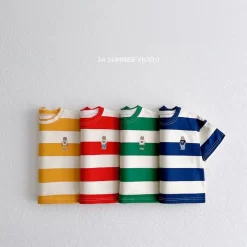 Alternative view of [Vivid I] Big Line Bear Short Sleeve T