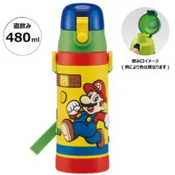 [Skater] 3D Mario Water Bottle 480ml
