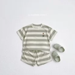 Alternative view of [Vivid I] Bear Line Top Bottom Set