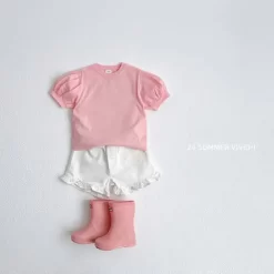 Alternative view of [Vivid I] Summer Frill Denim Pants