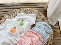 Alternative view of [Bebe Nine] Vita Bloomers Top Bottom Set