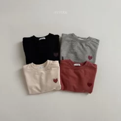 Alternative view of [Mini Robe] Heart Sweatshirts