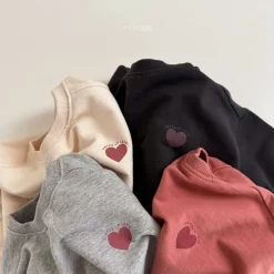 [Mini Robe] Heart Sweatshirts