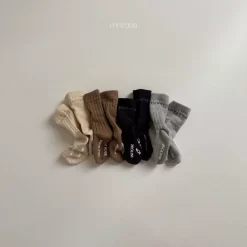 Alternative view of [Mini Robe] Letterig Socks