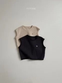 [Mini Robe] Waffle Vest