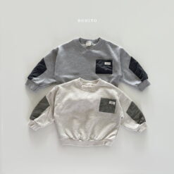 [Bonito] Whasome Pocket Sweatshirts
