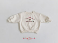 [Hi Byebye] Rudolph Embroidery Sweatshirts
