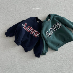 Alternative view of [Bonito] Love Corduroy Sweatshirts With Mom