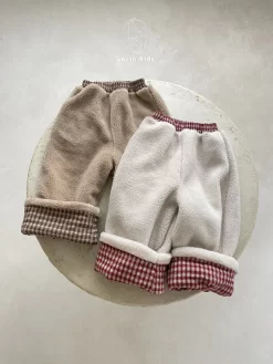 Alternative view of [Lovin] Check Roll-up Pants