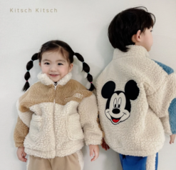 [Kitsch Kitsch] Mickey Dumble Raglan Jacket