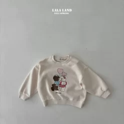 Alternative view of [Lalaland] Kiss Bear Sweatshirts