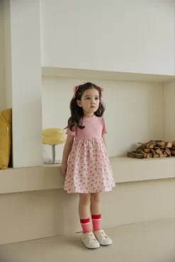 Alternative view of [Orange Mom] Interlock Strawberry Raglan One-piece